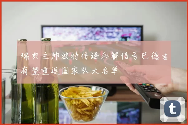 瑞典主帅波特传递和解信号巴德吉有望重返国家队大名单